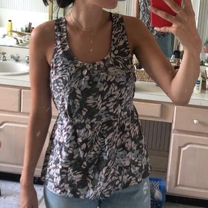 MOVING SALE! Madewell Muted Floral Silk Blouse